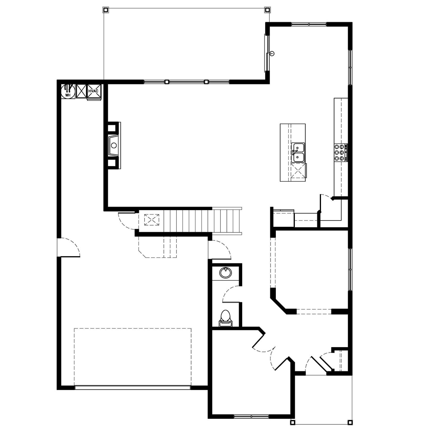 Main Level. Cypress New Home Floor Plan