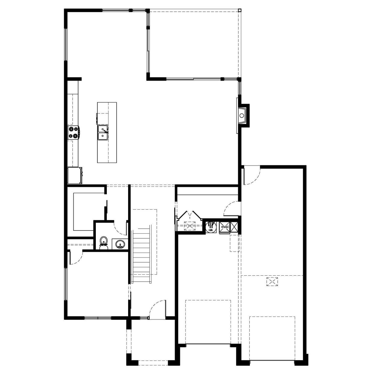 Main Level. Lexington New Home Floor Plan