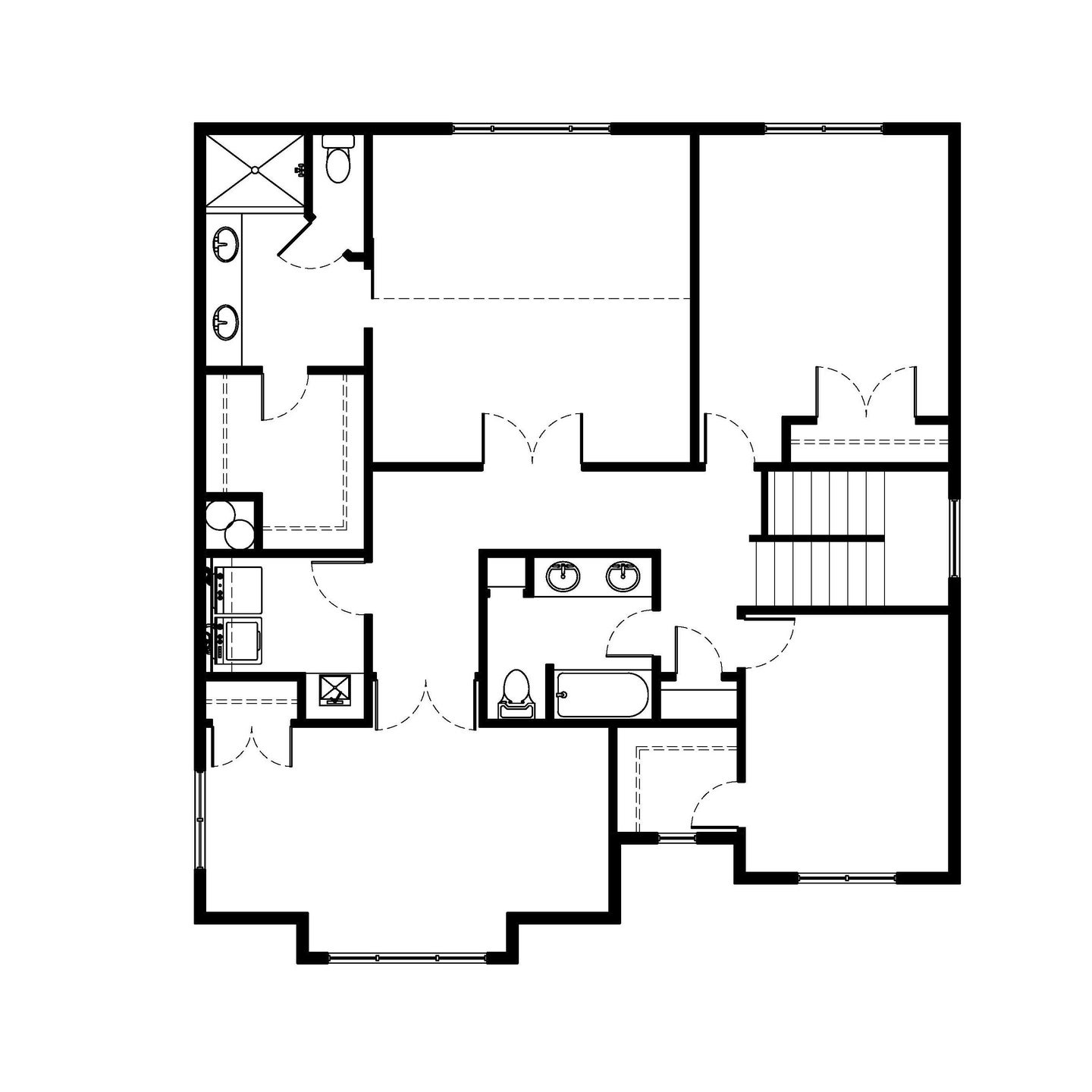 Upper Level. Sycamore New Home Floor Plan