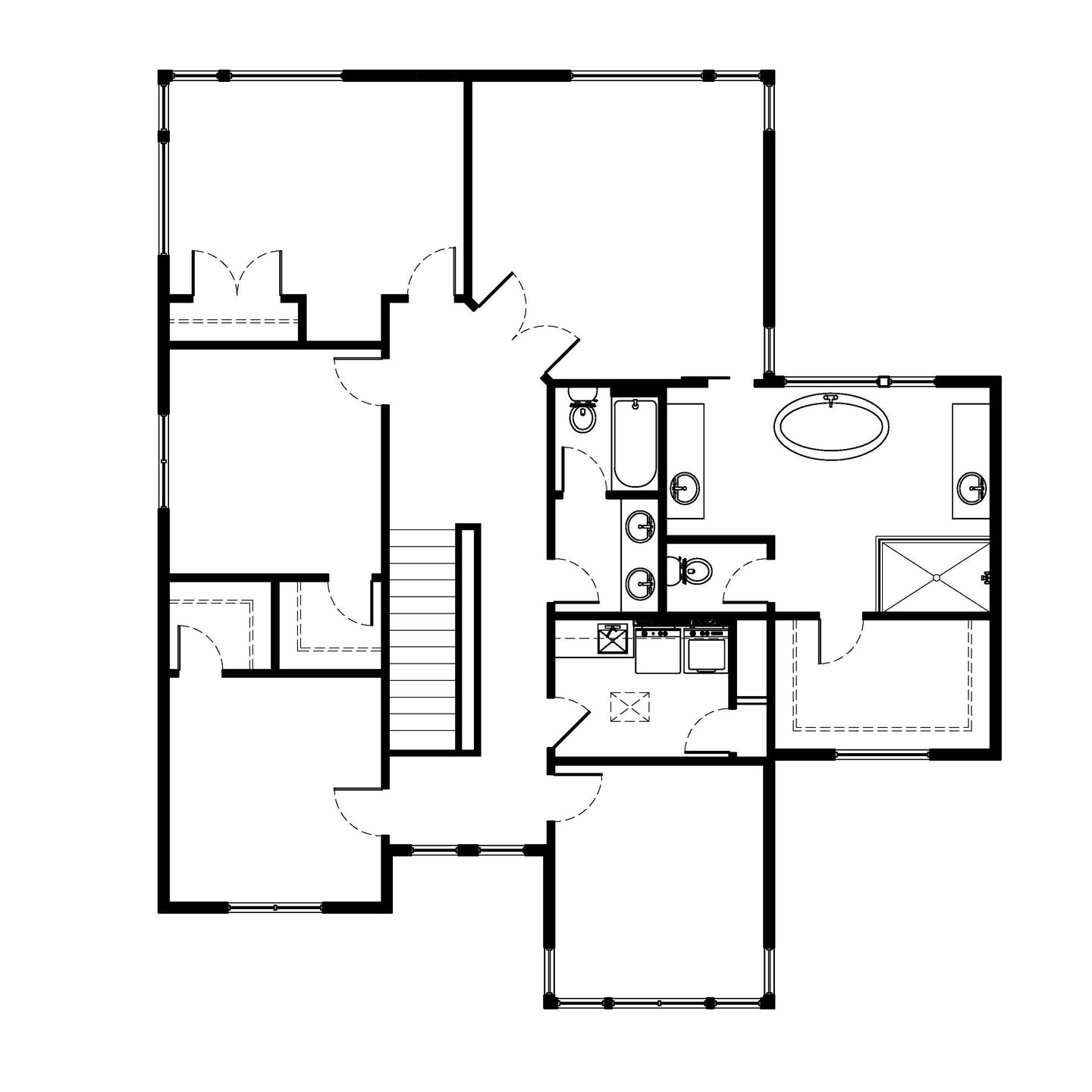 Upper Level. Lexington New Home Floor Plan