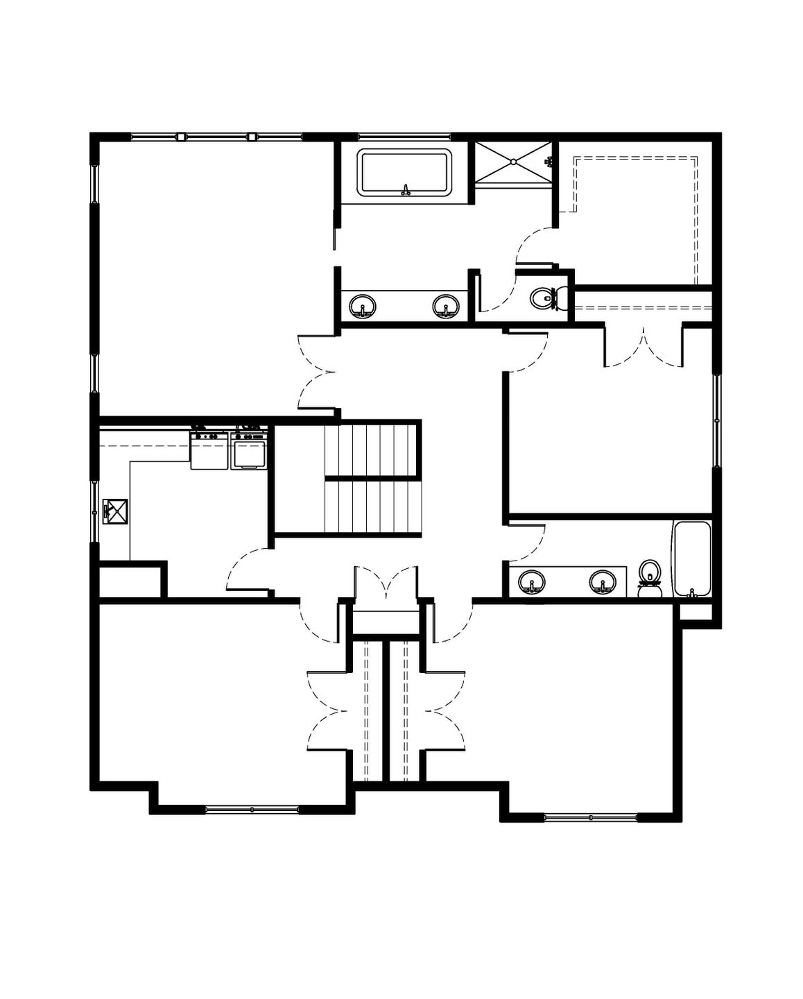 Upper Level. Maple New Home Floor Plan