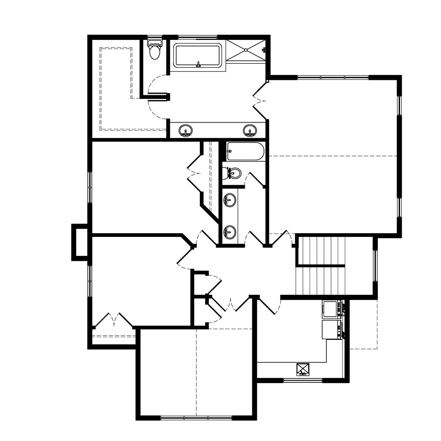 Upper Level. Arbor New Home Floor Plan