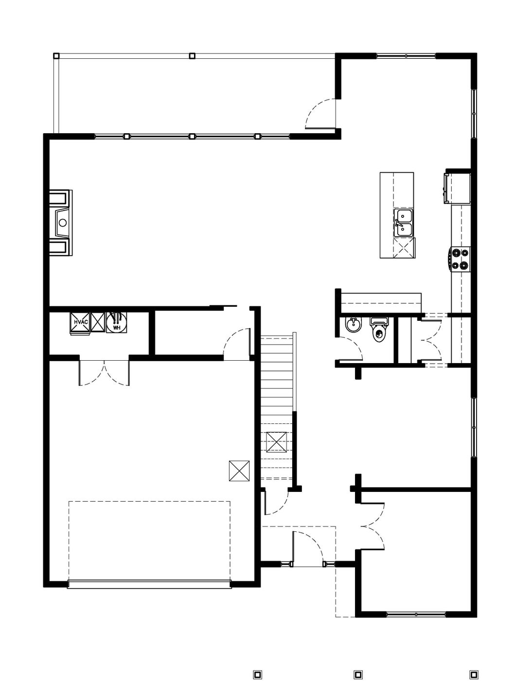 Main Level. 3,239sf New Home in Happy Valley, OR