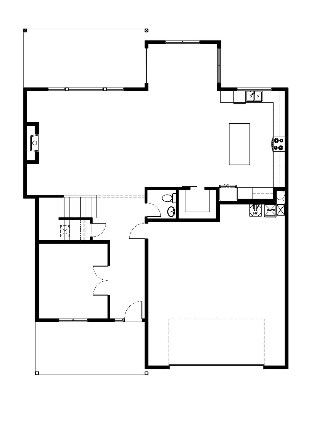 Main Level. Savannah II New Home Floor Plan