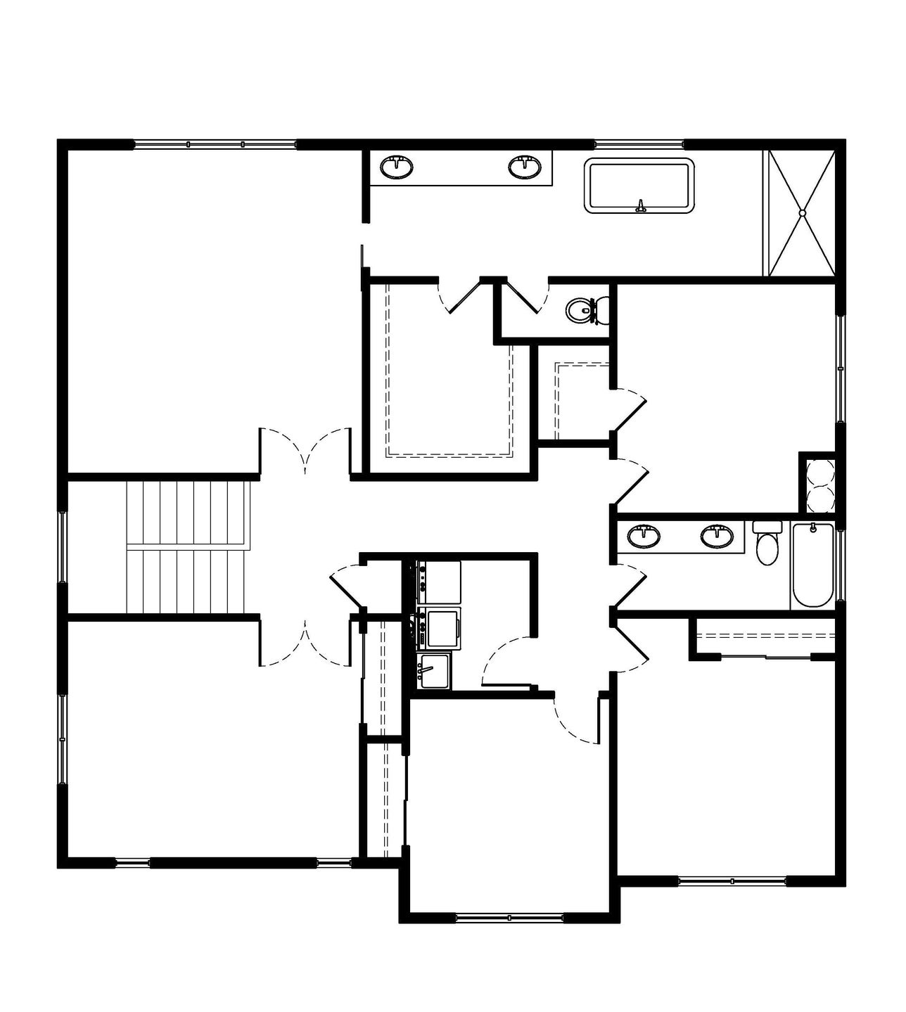 Upper Level. Savannah II New Home Floor Plan