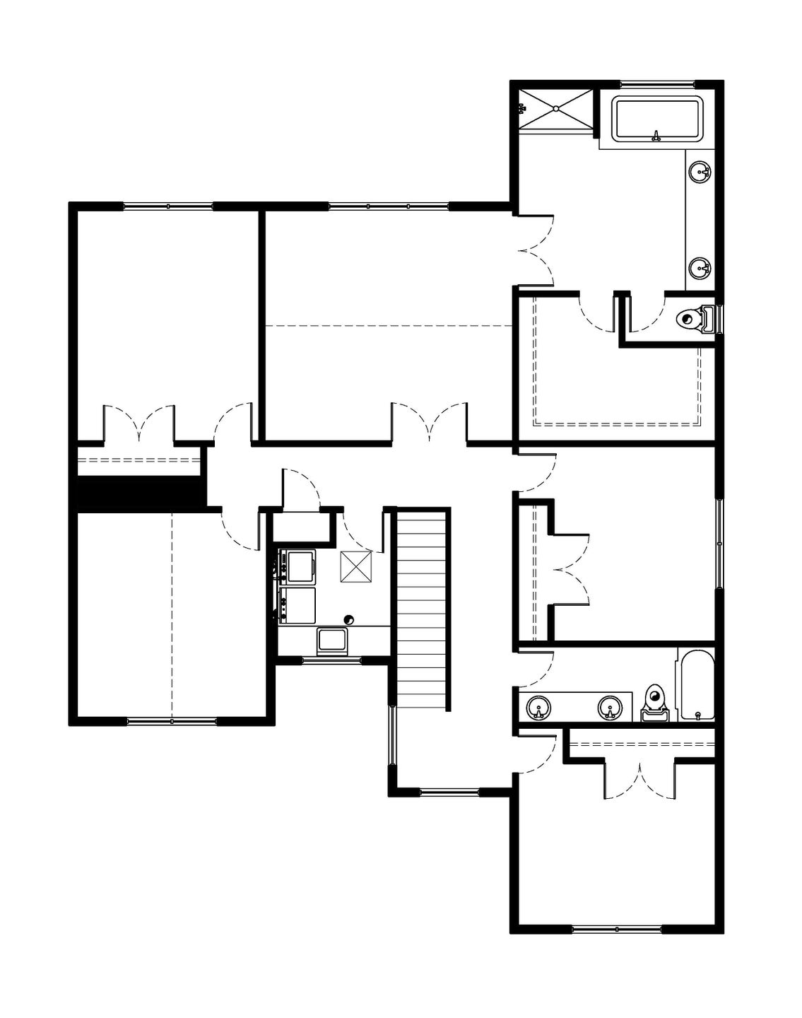 Upper Level. Chestnut II New Home Floor Plan