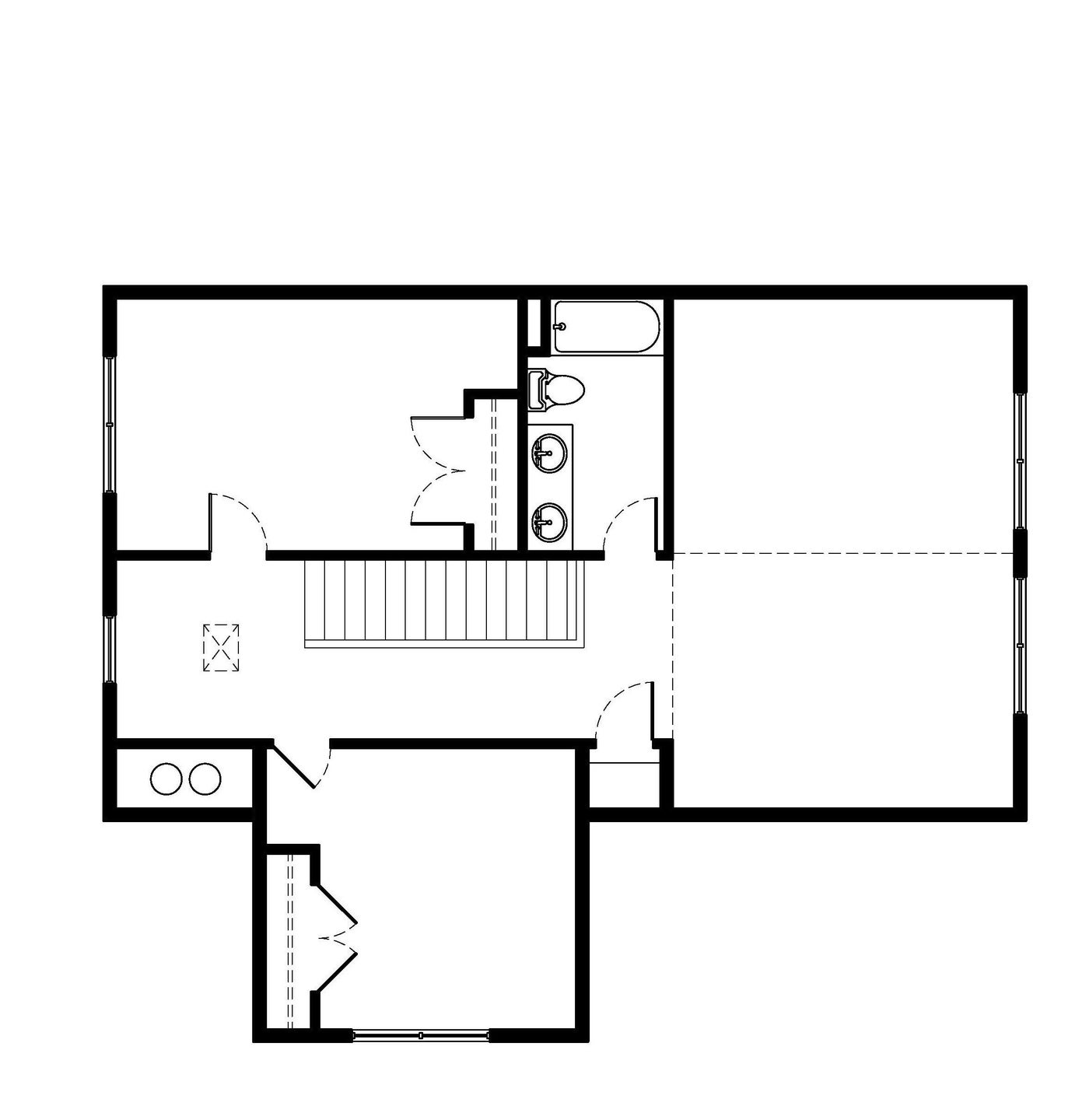 Upper Level. Hawthorne New Home Floor Plan