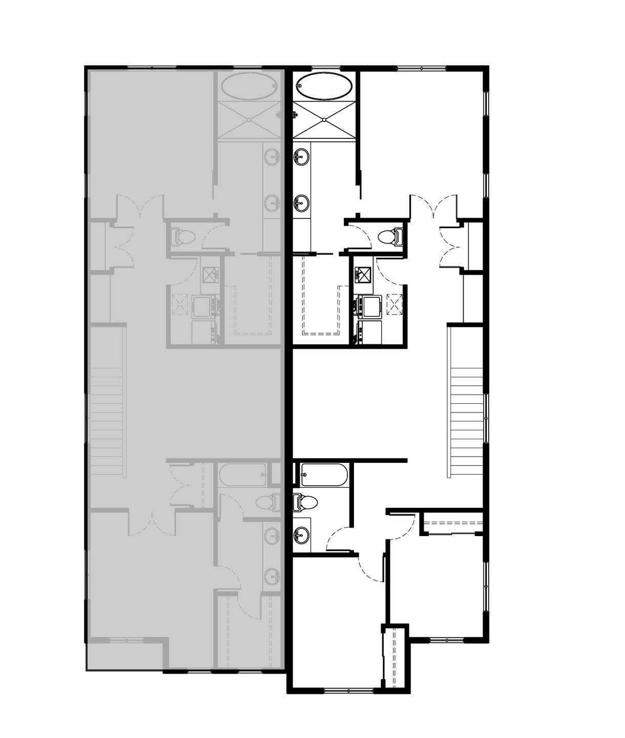 Upper Level. 2,063sf New Home in West Linn, OR