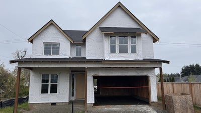Construction Status 4/4. 2,287sf New Home in Canby, OR